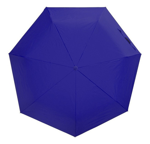 Paraguas Automático Sombrilla Bolsillo Resistente Filtro Uv Color Azul