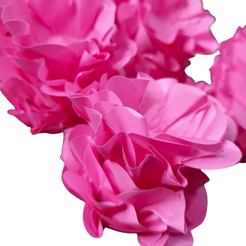 40 Forminhas Para Doces Finos Casamento - Modelo Flor Cor Rosa-claro