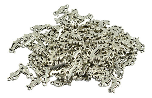 100pcs De Colgante Filigrana De Plata Forma Forma Forma De