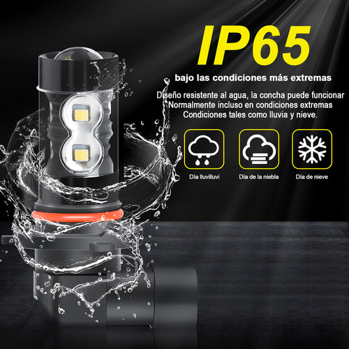 Para Ford Ranger 2001-2011 Kit De Faros+luces Antiniebla Led