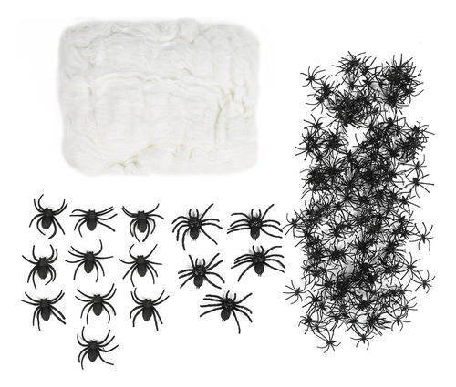 Telarañas Elásticas For Decoración De Halloween, 200 G, 215