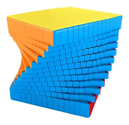 Cubo Mágico Para Niños, Rompecabezas Liso En Forma De Pirámi