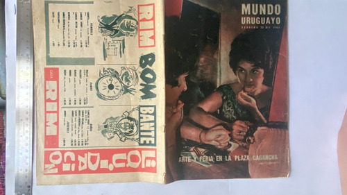 Mundo Uruguayo N° 2286 Arte Y Feria En  Plaza Cagancha  1963