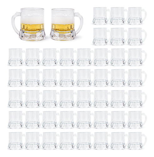 Livebe Mini Vasos De Plastico Para Cerveza Con Asas Para Fie