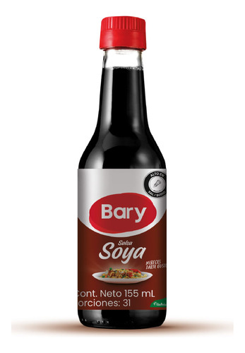 Salsa Soya Frasco 155ml Bary - g a $26