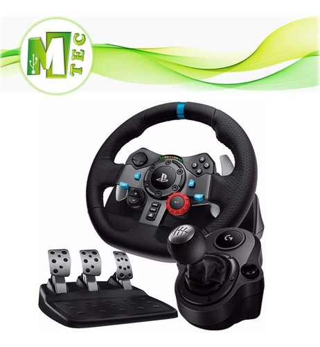 Logitech G29 Driving Ps4 Ps3 Pc Volante + Pedales + Palanca