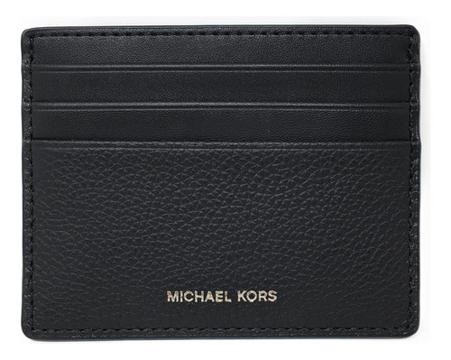 Cartera Con Tarjetero Alto Cooper Michael Kors Hombre, Color