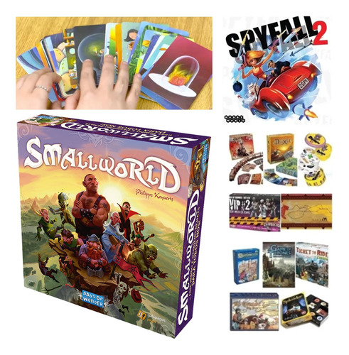 117 Jogos De Tabuleiro P/imprimir Small World - Frete Grátis
