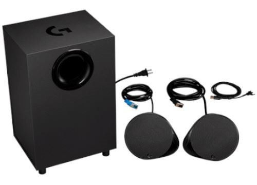Imagen 5 de 9 de Parlantes Gaming Logitech Lightsync Pc G560 Tranza