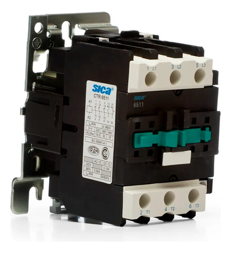 Contactor Tripolar 65a 1na + 1nc Bobina 220v Sica 