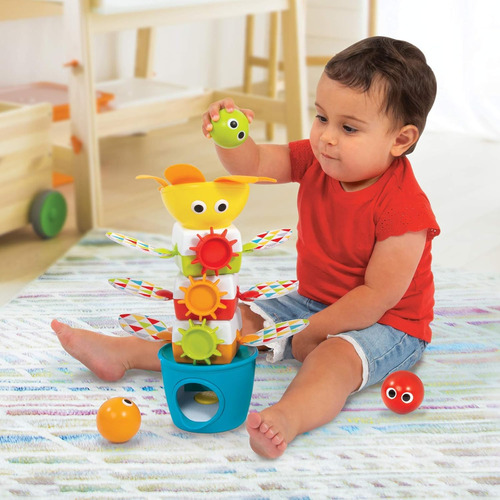 Yookidoo Juguete Apilador De Bolas Musicales Para Bebés. Col
