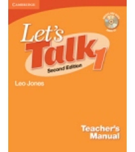 Let S Talk 1- Teacher`s With Cd - 2nd Edition Kel Ediciones