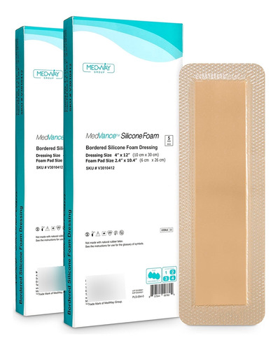 Medvance Tm Silicone - Apsito De Espuma Adhesiva De Silicona