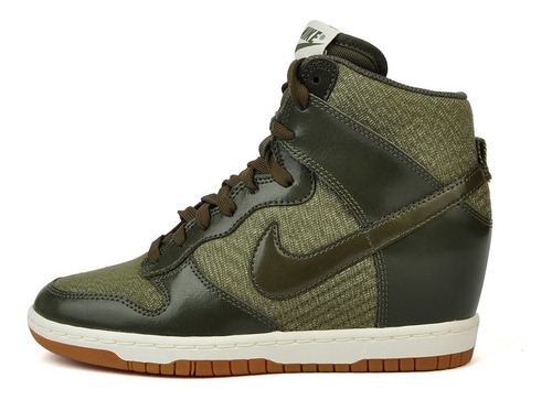Tênis Nike Wmns Dunk Sky Hi Essential Green