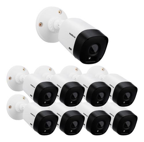 Kit 9 Câmeras Hdcvi Lite 1 Mega 20m Vhl 1120 B Intelbras