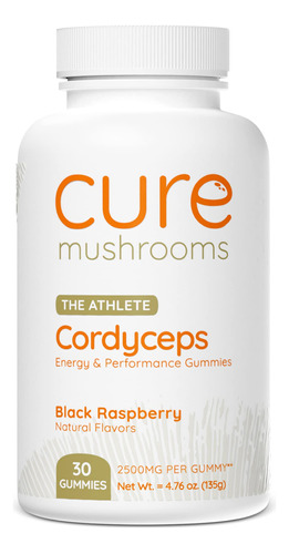 Cure Mushrooms Cordyceps Gummies - Suplemento Orgnico De Hon