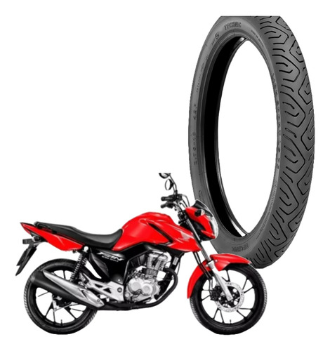 Pneu Dianteiro 275-18 Fan Cg Fan Ybr Yes C/cam Sport Technic