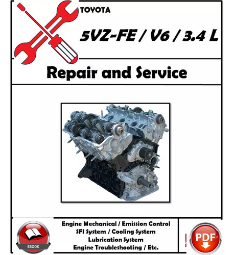 Diagrama Electrico Toyota 5vz-fe Motor V6(3.4 L)