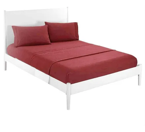 Sabana Ajustable Y 2 Fundas Cama King Vinotinto 40 Cms