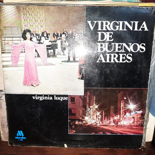 Vinilo Virginia Luque Virginia De Buenos Aires T2