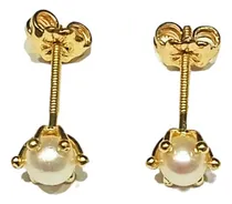Comprar Aros Oro 18 Ktes Perlas Cultivadas Para Bebe Pistilo Psp Gps