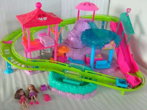 Polly Pocket Parque De Atracciones Acuáticos Mattel 2008