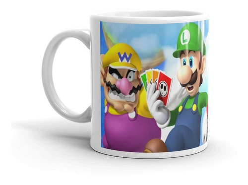 Caneca Super Mário Bros Yoshi Jogo Nintendo