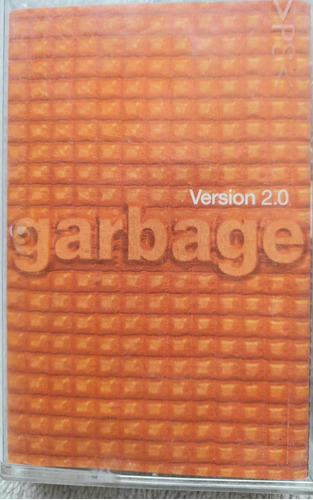 Garbage  Versión 2.0 Sello Bmg Chile 1998 Casette Impecable 