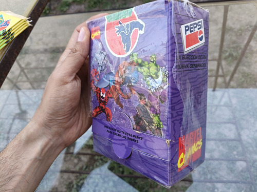 Marvel Pepsi Cards, Sobres Y Caja (Usado)