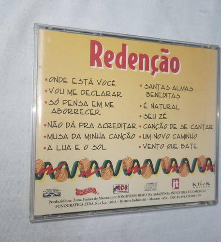 Cd Pagode & Axé No Jt - Redenção - 4 ( 20328 ) (Usado)
