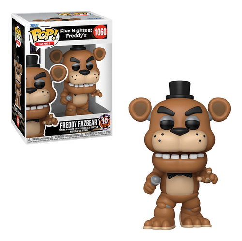 Funko Pop! Games Five Nights At Freddy's Freddy Fazbear 1060