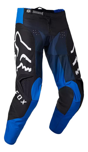 Pantalon Moto 180 Leed Azul/negro Fox