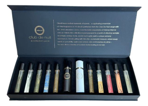 10 Perfumes Miniaturas De 10cc Set Armaf Club De Nuit