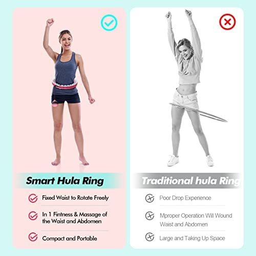 Weighted Hula Fitness Hoop Plus Size Tik Tok Smart Hoola
