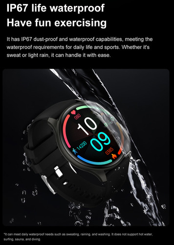 Smartwatch Mujer Ip68 Impermeable Bluetooth Para Huawei Ios