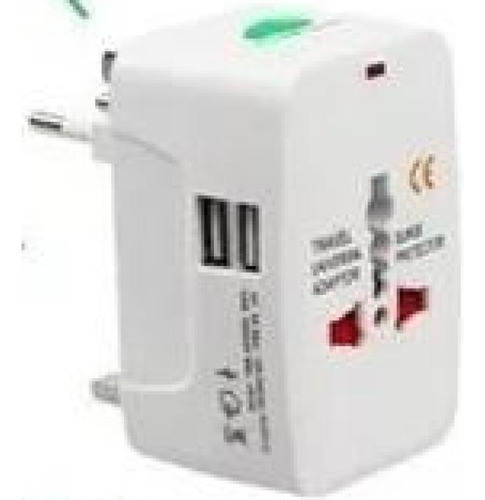 3 Adaptadores Tomada Europeu Universal Argentina México Eua