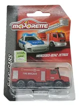 Comprar Camion Coleccion Majorette Mercedes-benz Zetros Bomberos