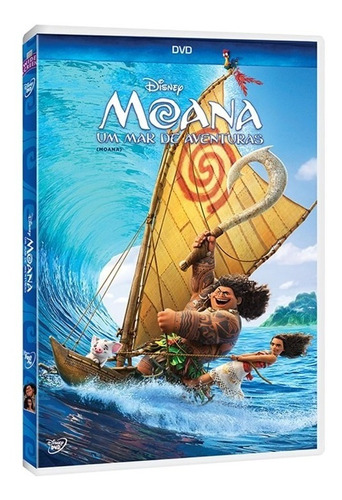 Dvd Moana Um Mar De Aventuras - Disney - Original Lacrado