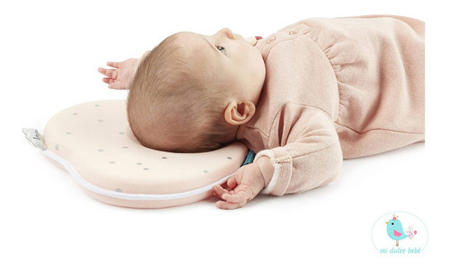 Almohada Corazon Protector De Cabeza Lovenest Rosa Babymoov