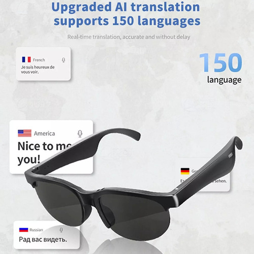 Hu Óculos V Translator Ai, Óculos De Interpretação