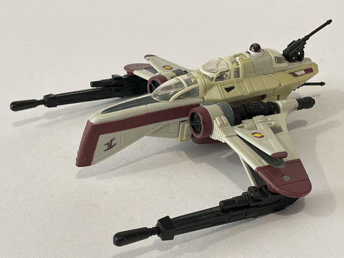 Clone Pilot Arc-170 Starfighter 2006 Star Wars Transformers (Usado)