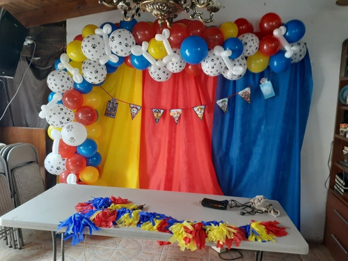 Globos Con Patitas De Perro Paw Patrol 20 Unidades