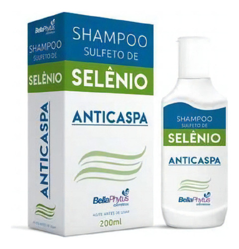 Shampoo Anticaspa Bellaphytus 200ml - Sulfeto De SelĂȘnio