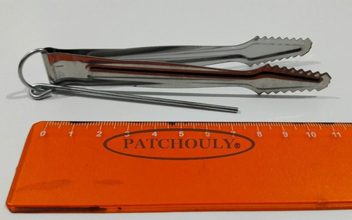 Imagen 3 de 5 de Pinza Para Carbón Narguila 11.5cm Shisha Hookah Narguile Pip