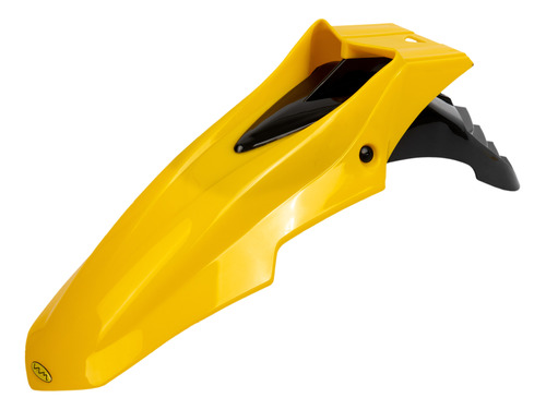 Guardabarro Delantero Supermoto Amarillo/negro Plastica Vc