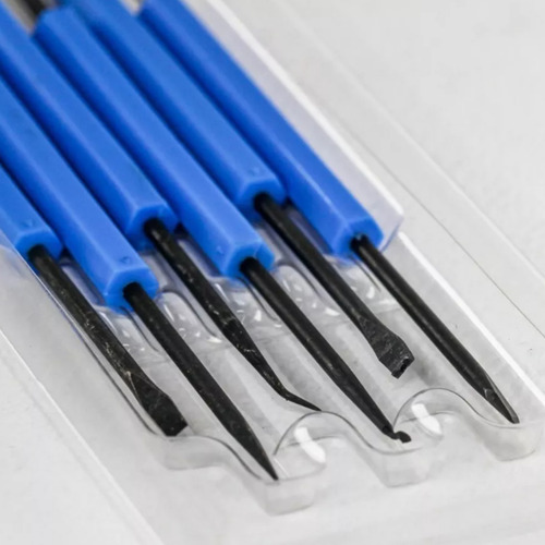 Kit 6 Herramienta Estacion Soldado Limpieza Placa Techfriend