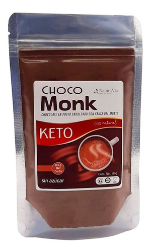 Chocomonk Keto 185g (polvo Para Bebida Chocolatada)