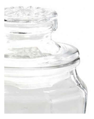 Imagen 5 de 5 de Set 6 Frascos Brocalito Almacenaje Vidrio Tapa Presión 150ml