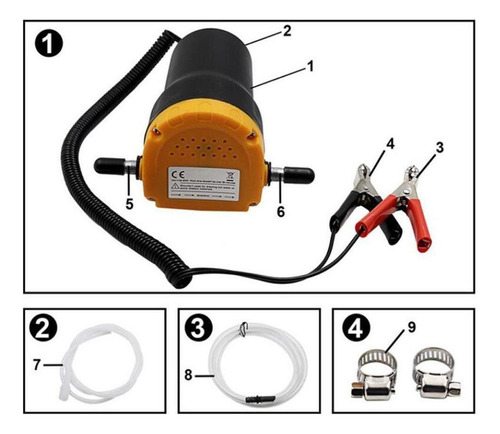 Zx Extractor De Bomba De Aceite Eléctrico Coche Accesorios