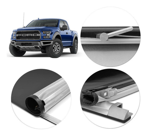 Lona Flash Cover Roller Para Ford F-150 Raptor